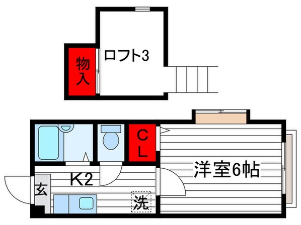 シャト－石神井公園の物件間取画像